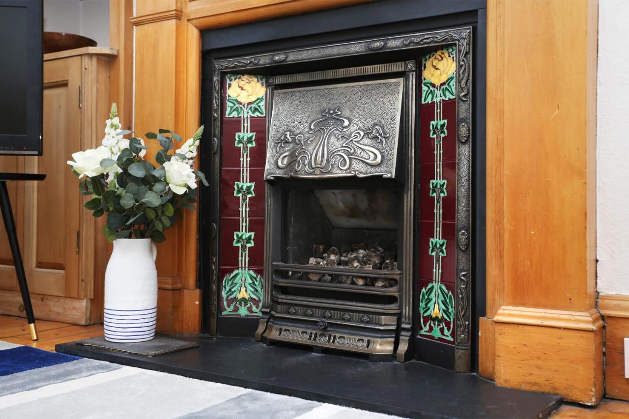 Traditional Scottish Flat With Fireplace Apartment Edinburgh Exterior photo