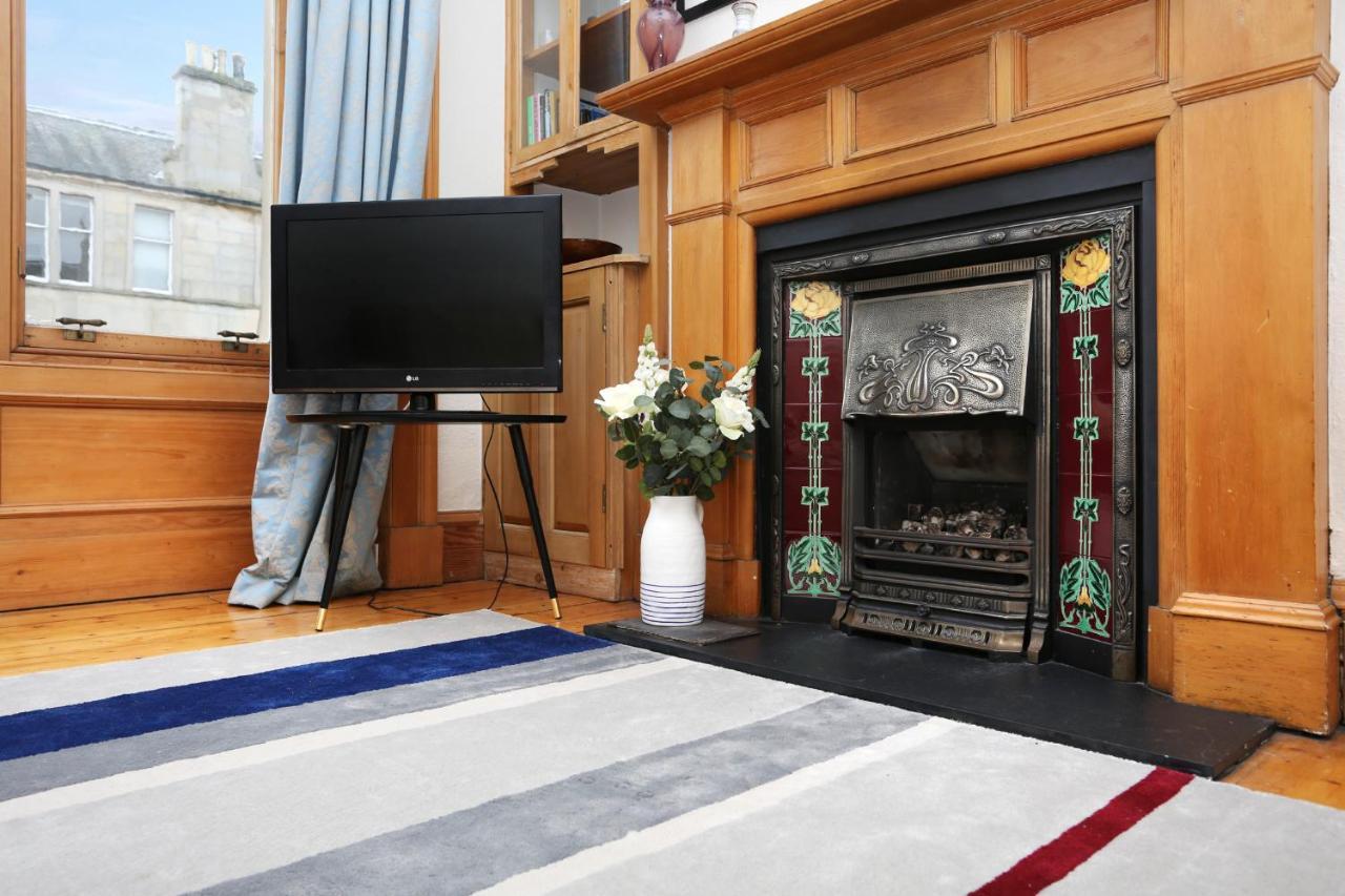 Traditional Scottish Flat With Fireplace Apartment Edinburgh Exterior photo